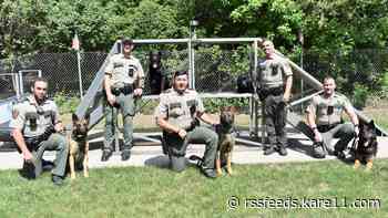DNR graduates 3 new K9 teams to deploy across Minnesota