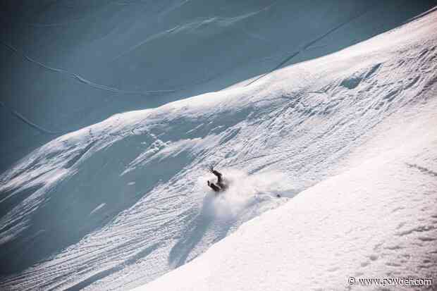 Skier Loses Control And Cartwheels Down Big Sky's Main Chute At High Speed