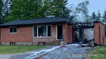 Smoke alarms alert occupants of Bracebridge home to early morning fire