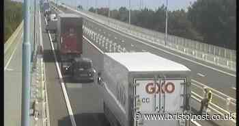 Live: M48 Severn Bridge crash causing delays in both directions