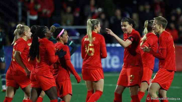 Canadian women drop one place to No. 7 in latest FIFA world rankings