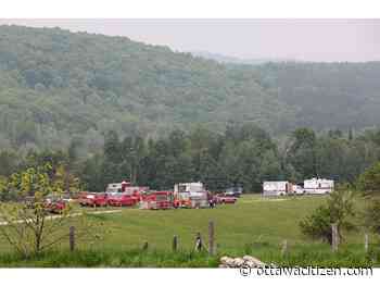 Centennial Lake forest fire evacuation order in place until 3 p.m. Friday