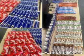 Nearly £370 of confectionary seized from two men in Lewisham