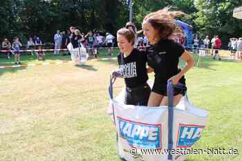 Mit der Schubkarre durch die Highlands in Delbrück