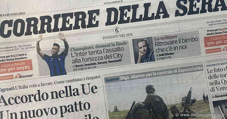 Bocciato l’accordo con l’editore: i giornalisti del Corriere della Sera in sciopero per due giorni