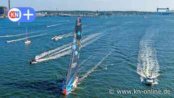 Sonne, Segeln, Spektakel: Die Ocean-Race-Flotte fliegt in Kiel vorbei