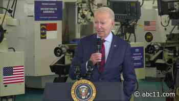 President Biden delivers remarks in Rocky Mount at Nash County Community College