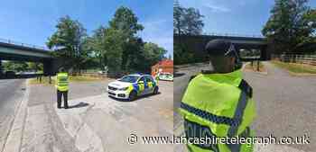 Police catch four speeding drivers at checkpoint in Preston