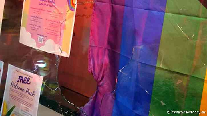 Hope RCMP investigating damage to Pride flag in the community