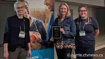Barrie Food Bank honoured with innovation ward