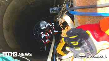 West Mersea: Elderly man trapped down well rescued