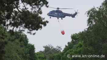 Waldbrand bei Jüterbog: Wind facht Flammen an - Großschadenslage ausgerufen