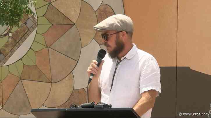 South Valley Aquatic Center dedicates new mural 'Along the Acequia'