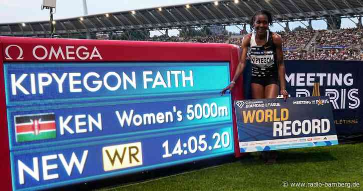 Kipyegon und Girma rennen Weltrekorde in Paris