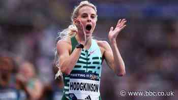 Paris Diamond League: Keely Hodgkinson sets British record on way to 800m win