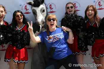 Wooster students celebrate Nevada's Special Olympics athlete with a big send-off Friday
