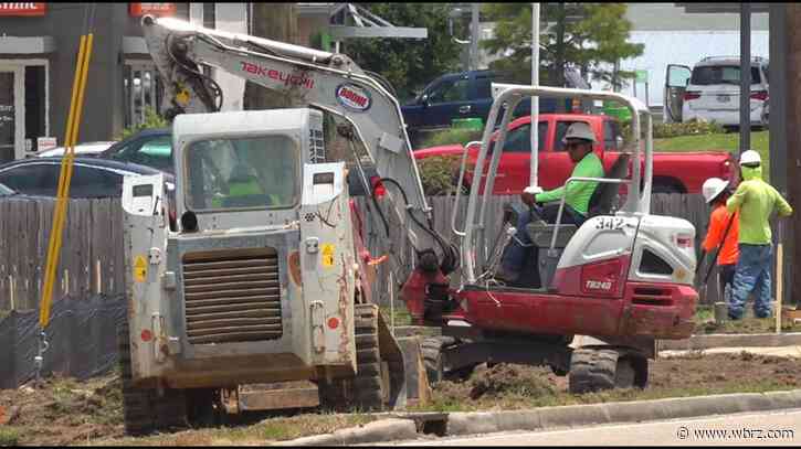 Road work on Siegen Lane expected to impact weekend traffic for months