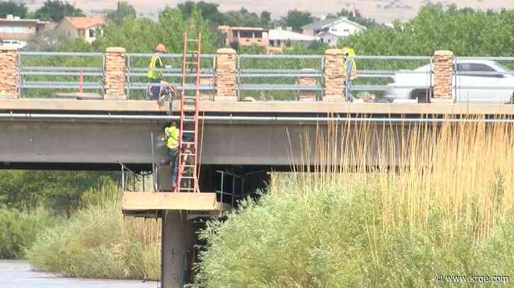 Slow traffic expected as crews make repairs on Central bridge