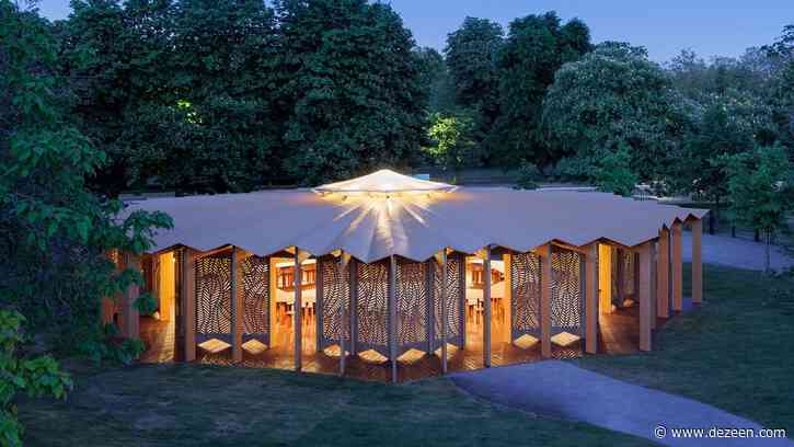 This week we unveiled the 2023 Serpentine Pavilion