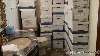 Trump indictment photos show boxes of documents stored at Mar-a-Lago