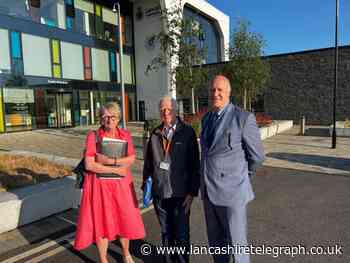 Deputy PCC Andy Pratt visits Blackpool police station