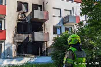 Drei Wohnungen nach Feuer in Mehrfamilienhaus ausgebrannt