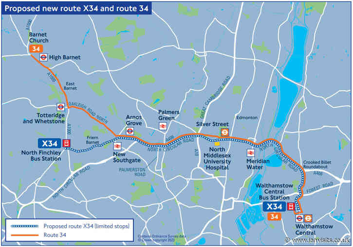 Superloop bus consultation opens between North Finchley and Walthamstow