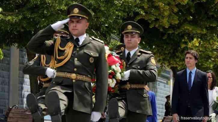 Canada’s Prime Minister Justin Trudeau makes surprise visit to Ukraine