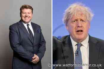 Watford MP Dean Russell 'grateful' for Boris Johnson support