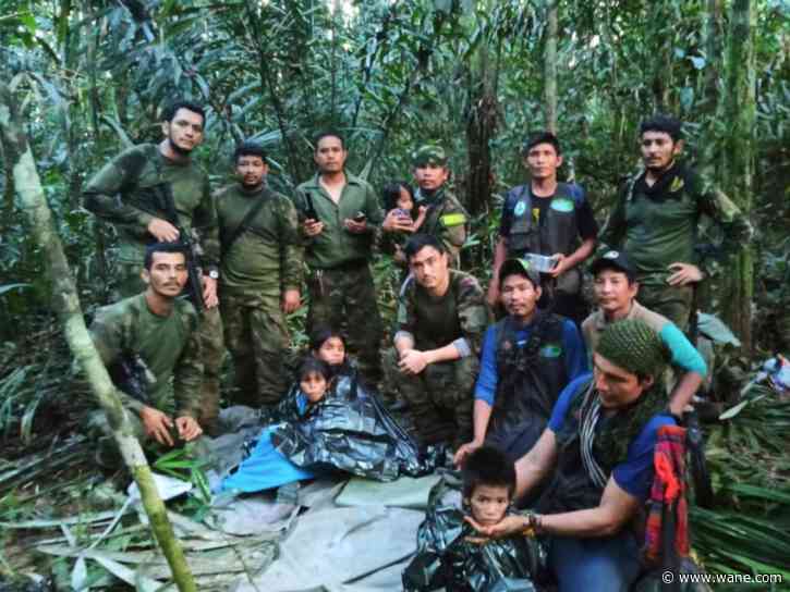 4 children survived a plane crash and 40 days alone in the Amazon jungle. The youngest is a baby