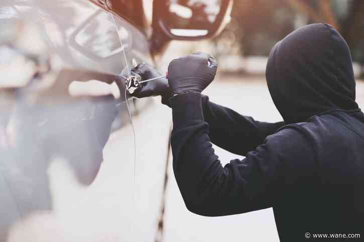 These Indiana metropolitan counties see the most total motor vehicle thefts