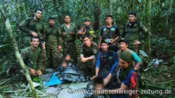 Kolumbien: Im Dschungel vermisste Kinder nach 40 Tagen gerettet