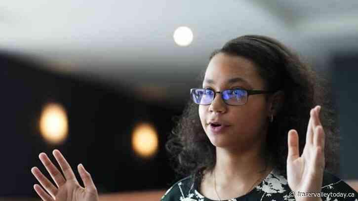 It’s graduation day for the youngest person in Canada to finish a university degree