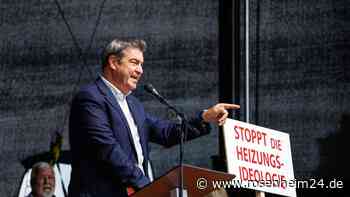 Söder attackiert auf Kundgebung Bundesregierung - Buh-Rufe