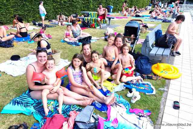 Maximale capaciteit bereikt in Hamse openluchtzwembad: Politie moet gemoederen bedaren