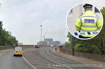 Motorcyclist rushed to hospital after crash in Tottenham