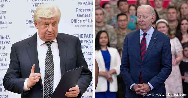 Flashback - Former Ukrainian Prosecutor General Reveals the One Document That Will Undo Biden: 'Americans Must Demand It'