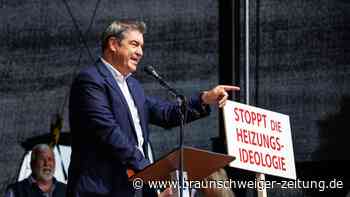 Söder attackiert auf Kundgebung Bundesregierung - Buh-Rufe