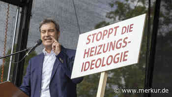 „Haut selber ab“: Markus Söder platzt auf Gruber-Demo in Erding der Kragen