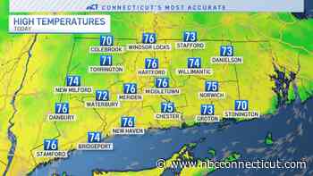 Warmer temperatures arrive for the second half of the weekend