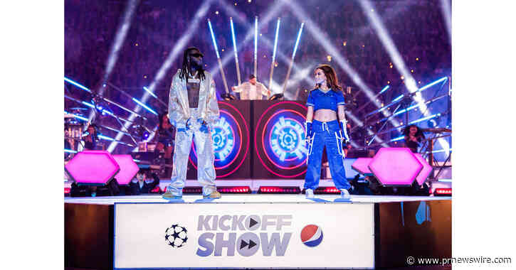 LAS SUPERESTRELLAS MUNDIALES ANITTA Y BURNA BOY OFRECEN UNA ACTUACIÓN ÉPICA EN EL KICK OFF SHOW DE PEPSI® DE LA FINAL DE LA UEFA CHAMPIONS LEAGUE 2023