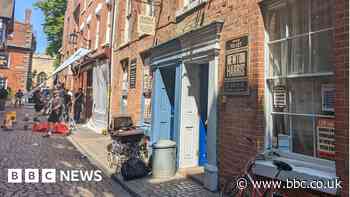 Historic Coventry street transformed as film crews descend
