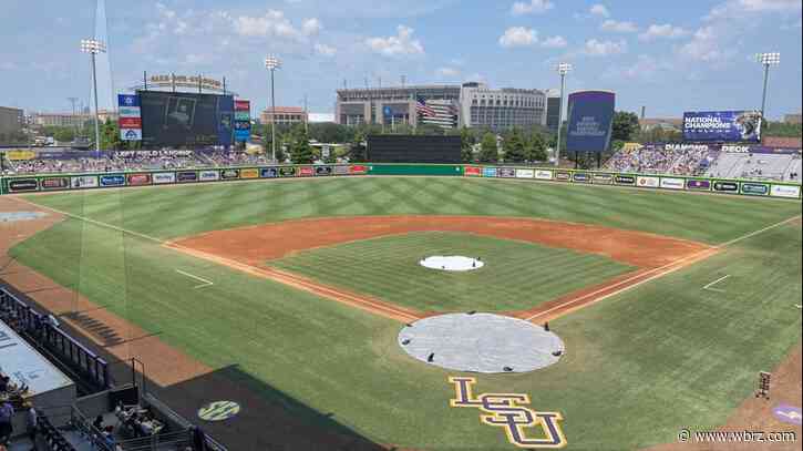 LSU baseball postponed for third time due to weather, no start time determined
