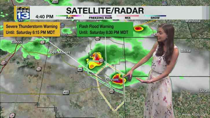 Fire danger and severe storms possible Sunday