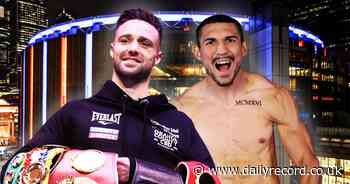 Josh Taylor vs Teofimo Lopez LIVE as Tartan Tornado prepares to defend his title at Madison Square Garden