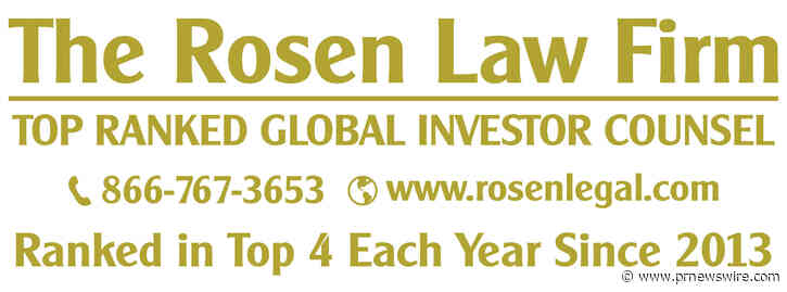 VTNR MONDAY DEADLINE: ROSEN, NATIONAL TRIAL ATTORNEYS, Encourages Vertex Energy, Inc. Investors with Losses in Excess of $100K to Secure Counsel Before Important June 12 Deadline in Securities Class Action - VTNR