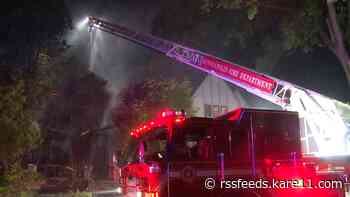 Elderly man, firefighter injured by blaze near Bde Maka Ska