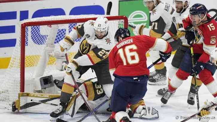 Golden Knights push Panthers to edge of elimination with 3-2 win