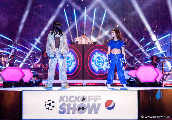 LAS SUPERESTRELLAS MUNDIALES ANITTA Y BURNA BOY OFRECEN UNA ACTUACIÓN ÉPICA EN EL KICK OFF SHOW DE PEPSI® DE LA FINAL DE LA UEFA CHAMPIONS LEAGUE 2023
