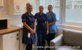 Inside refurbished family rooms at Lancashire neonatal unit